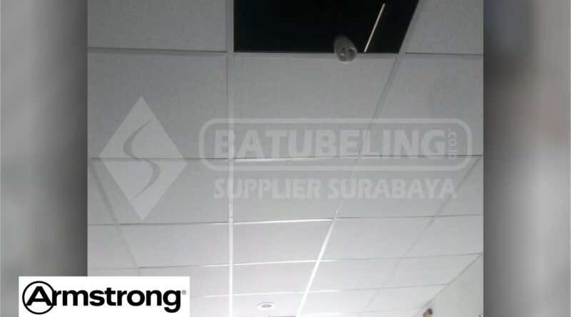 cara memasang plafon akustik