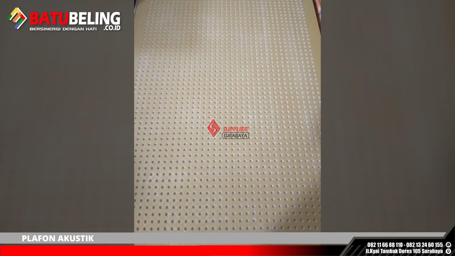 plafon akustik
