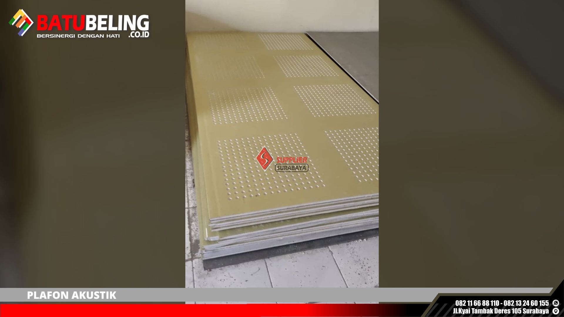 plafon akustik